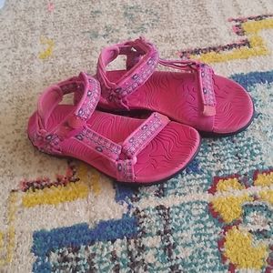 Girls Teva Sandals 10